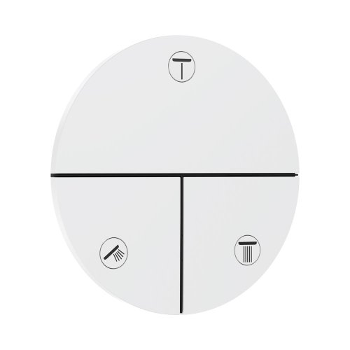 Перемикач Hansgrohe ShowerSelect Comfort S на 3 функції, Matt White (15558700) Купити Перемикач Hansgrohe ShowerSelect Comfort S на 3 функції, Matt White (15558700) в Києві vannaja.kiev.ua