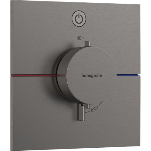 Термостат скрытого монтажа Hansgrohe ShowerSelect Comfort E на 1 функцию, Brushed Black Chrome (15571340) Купить Термостат скрытого монтажа Hansgrohe ShowerSelect Comfort E на 1 функцию, Brushed Black Chrome (15571340) в Киеве vannaja.kiev.ua