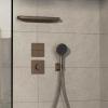 Термостат скрытого монтажа Hansgrohe ShowerSelect Comfort E HighFlow, Brushed Bronze (15574140) Купить Термостат скрытого монтажа Hansgrohe ShowerSelect Comfort E HighFlow, Brushed Bronze (15574140) в Киеве vannaja.kiev.ua
