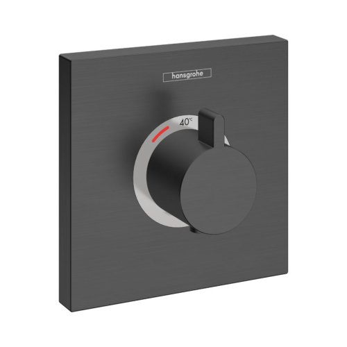 Термостат скрытого монтажа Hansgrohe ShowerSelect High fow, Brushed Black Chrome (15760340) Купить Термостат скрытого монтажа Hansgrohe ShowerSelect High fow, Brushed Black Chrome (15760340) в Киеве vannaja.kiev.ua