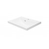 Купить FANCY MARBLE 1606101 Jody 600 Раковины из Литого Камня Умывальник 60 х 39 см Накладная Цвет Белый в Киеве vannaja.kiev.ua