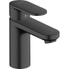 Купити Купити чорний матовий змішувач для раковини Hansgrohe 71551670 з донним клапаном Vernis Blend в Києві vannaja.kiev.ua