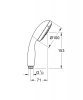 Купить Ручной душ Grohe New Tempesta 100 28261002 в Киеве vannaja.kiev.ua