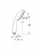 Ручной душ Grohe New Tempesta 100 Леечка 27597001 Купить Ручной душ Grohe New Tempesta 100 Леечка 27597001 в Киеве vannaja.kiev.ua