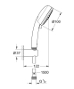 Купити Душовий набір Grohe New Tempesta Cosmopolitan 100 (27588002) в Києві vannaja.kiev.ua