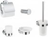 Купить 41723333 Hansgrohe Набор аксессуаров для ванной комнаты 5 в 1 Logis купить настенный хром в Киеве vannaja.kiev.ua