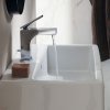 Купить Приобрести 39022000 Смеситель для умывальника Axor Citterio 90 Lever со сливным гарнитуром pop-up хром однорычажный в Киеве vannaja.kiev.ua