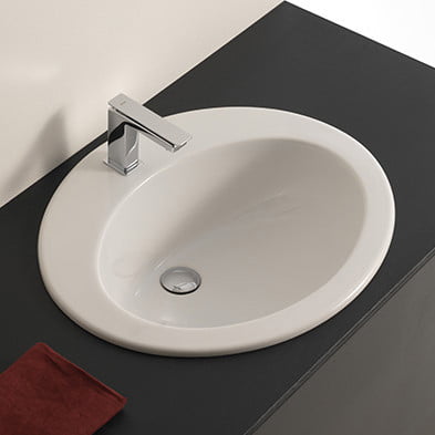 Керамическая раковина 62 см Artceram Minerva, white glossy (MNL001 01; 00) Купить Керамическая раковина 62 см Artceram Minerva, white glossy (MNL001 01; 00) в Киеве vannaja.kiev.ua