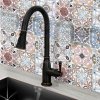Купить Смеситель для кухни REA DECO OLD BLACK черный высокий REA-B0182 в Киеве vannaja.kiev.ua