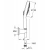 Душевой набор Grohe Power&Soul Cosmopolitan (26174LS0) Купить Душевой набор Grohe Power&Soul Cosmopolitan (26174LS0) в Киеве vannaja.kiev.ua
