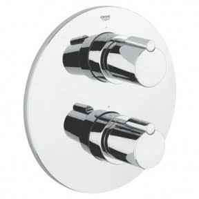 Купить Grohe Tenso 19402000 Панель термостат для душа (35500), хром в Киеве vannaja.kiev.ua