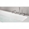 Купить Смеситель для ванны на 4 отверстия GROHE 19577001 LINEARE NEW 19577 в Киеве vannaja.kiev.ua