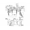 Купить Смеситель для ванны на 4 отверстия GROHE 19577001 LINEARE NEW 19577 в Киеве vannaja.kiev.ua