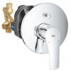 Купити Купити UA25183004 Душева система прихованого монтажу Grohe Eurosmart верхня лійка 250 мм 1 режим + Tempesta 250 Cube хром одноважільний в Києві vannaja.kiev.ua