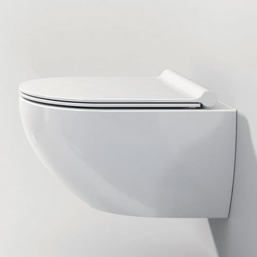 Подвесной безободковый унитаз Catalano Sfera NewFlush, белый (1VSF54RBM) Купить Подвесной безободковый унитаз Catalano Sfera NewFlush, белый (1VSF54RBM) в Киеве vannaja.kiev.ua