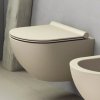 Купить Подвесной безободковый унитаз Catalano Sfera NewFlush, серый (1VSF54RGS) в Киеве vannaja.kiev.ua