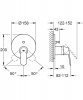 Купити Душова система прихованого монтажу Grohe Eurosmart 24045000 + 26406001 + 26411000 + 35600000 хром одноважільний верхній душ 210 мм купити з доставкою в Києві vannaja.kiev.ua