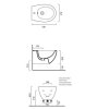 Купить Керамическое биде Catalano New Light BIDET 52 1BSLI00 качественная керамика в Киеве vannaja.kiev.ua