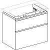 Купить Тумба для раковины Geberit 500353001 Smyle Square 73.4 см белый 500.353.00.1 в Киеве vannaja.kiev.ua