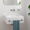 Купити Змішувач для раковини прихованого монтажу Grohe BauLoop New 20289001 настінний прямокутний разом з прихованою частиною в Києві vannaja.kiev.ua