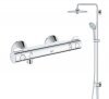 Купить Душевая система Grohe Euphoria 260 с термостатическим смесителем Grohe Grohtherm 800 27421002 + 34558000 хром верхний душ 3 режима 260 мм купить в Киеве vannaja.kiev.ua