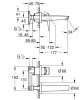 Смеситель для раковины скрытого монтажа 177 мм Grohe BauEdge New 20474001 скрытая часть и наружная часть, хром Купить Смеситель для раковины скрытого монтажа 177 мм Grohe BauEdge New 20474001 скрытая часть и наружная часть, хром в Киеве vannaja.kiev.ua