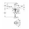 Купить Смеситель для раковины Grohe Eurocube S-Size (23132000) в Киеве vannaja.kiev.ua