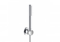 208403915 черная матовая стойка микрофон Kludi Nova Fonte Puristic 2084039-15 черный 1S