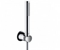 208403915 черная матовая стойка микрофон Kludi Nova Fonte Puristic 2084039-15 черный 1S