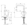 Купити Змішувач для кухні Lidz Nicole 014F1 (k35) LDNIC014F1CRM22010 Chrome в Києві vannaja.kiev.ua