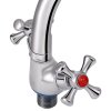 Змішувач для кухні Lidz Lamb 276F двохвентильний LDLAM276FCRM22019 Chrome Купити Змішувач для кухні Lidz Lamb 276F двохвентильний LDLAM276FCRM22019 Chrome в Києві vannaja.kiev.ua