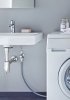 Купить Угловой вентиль Grohe 22036000 комбинированный для подключения холодную воду для смесителя и посудомоечную машину, стиральную машину в Киеве vannaja.kiev.ua
