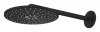 Купить черный матовый стационарный душ 2 режима Grohe Rainshower SmartActive 310 22123KF0 настенный монтаж, 310 мм в Киеве vannaja.kiev.ua