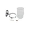 Стакан с держателем Lidz Oreo 0401 настенный (матовое стекло) LDORE0401CRM22163 Chrome Купить Стакан с держателем Lidz Oreo 0401 настенный (матовое стекло) LDORE0401CRM22163 Chrome в Киеве vannaja.kiev.ua