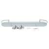 Купить Полка универсальная Lidz Oreo 0902 стеклянная (52*16 см) LDORE0902CRM22179 Chrome в Киеве vannaja.kiev.ua