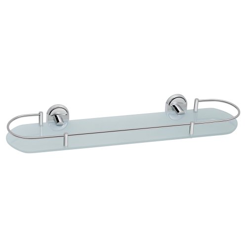Купить Полка универсальная Lidz Oreo 0902 стеклянная (52*16 см) LDORE0902CRM22179 Chrome в Киеве vannaja.kiev.ua