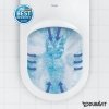 Купити Чорний унітаз дизайн Duravit Rimless 2222098900 + 0064591300 Happy D.2 Унітаз підвісний з сидінням soft close антрацит матовий без зливного краю в Києві vannaja.kiev.ua
