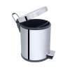 Купити Відро для сміття Lidz Oreo 0105 5 л LDORE0105CRM22254 Chrome в Києві vannaja.kiev.ua