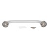 Купити Поручень Lidz Oreo 0301 прямий 35 см LDORE0301CRM22318 Chrome в Києві vannaja.kiev.ua