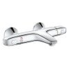Купить GROHE EUROSMART душевая система с термостатом 34155003 + 27389002 хром верхний душ 2 режим 200 мм купить  в Киеве vannaja.kiev.ua
