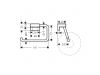 Купить Купить 41755670 + 41771670 + 41749670 + 41752670 Набор аксессуаров 4 в 1 Hansgrohe AddStoris цвет чёрный матовый стекло матовое для ванной в Киеве vannaja.kiev.ua