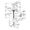 Купити Змішувач одинважільний GROHE 23296 LINEARE NEW 23296001 в Києві vannaja.kiev.ua