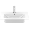 Купить Комплект тумбы напольной Duravit Brioso 62х47.9, Concrete Grey Matt Decor и умывальника Duravit ME by Starck, 63х49, White (2336630000_BR440101007) в Киеве vannaja.kiev.ua