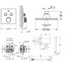 Купить Душевая система скрытого монтажа GROHE GROHTHERM SMARTCONTROL 23409SC0 в Киеве vannaja.kiev.ua