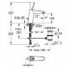 Купить Смеситель GROHE 23427 EURODISC JOY 23427000 супер дизайн купить хороший кран (браковный) в Киеве vannaja.kiev.ua