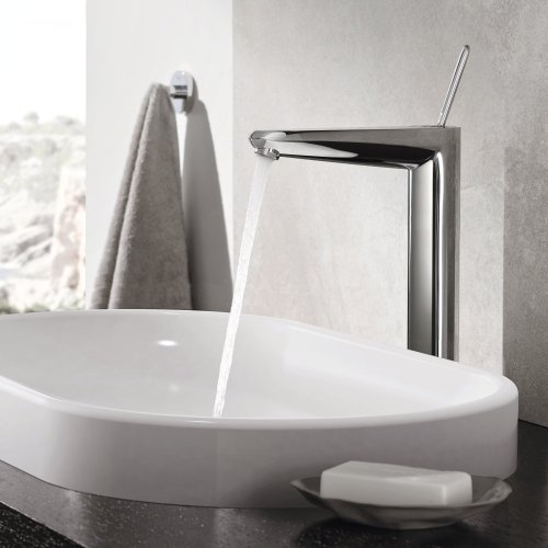 Купити високий змішувач для раковини чаші з важелем догори Купити GROHE 23428000 Eurodisc Joy 23428 в Києві vannaja.kiev.ua