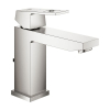Купить Смеситель для умывальника Grohe Eurocube M-Size с донным клапаном, сталь (23445DC0) в Киеве vannaja.kiev.ua