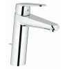 Купити Grohe Eurodisc cosmopolitan 23448002 Змішувач для раковини 23448 високий один важіль з донним клапаном, хром латунь в Києві vannaja.kiev.ua