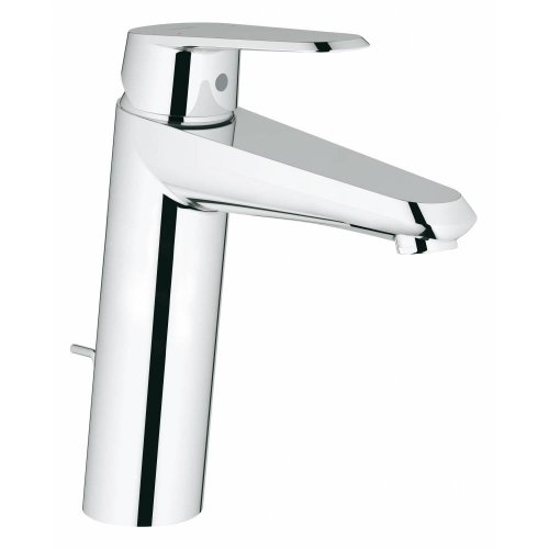 Купити Grohe Eurodisc cosmopolitan 23448002 Змішувач для раковини 23448 високий один важіль з донним клапаном, хром латунь в Києві vannaja.kiev.ua