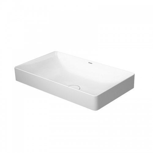 Купити Duravit 2355600000 DuraSquare 23556 білий 60x47 см без платформи для крана полірований в Києві vannaja.kiev.ua